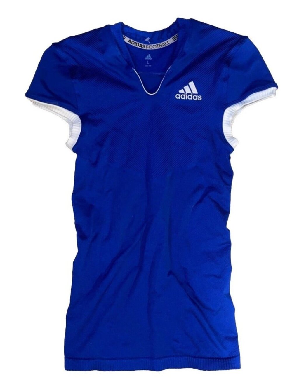 Adidas Primeknit On Field Football Jersey Royal Blue Mens 2XL NWOT